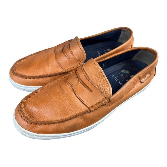 Cole Haan 8.5 Leather Penny Loafer Shoes - Picture 8 of 16